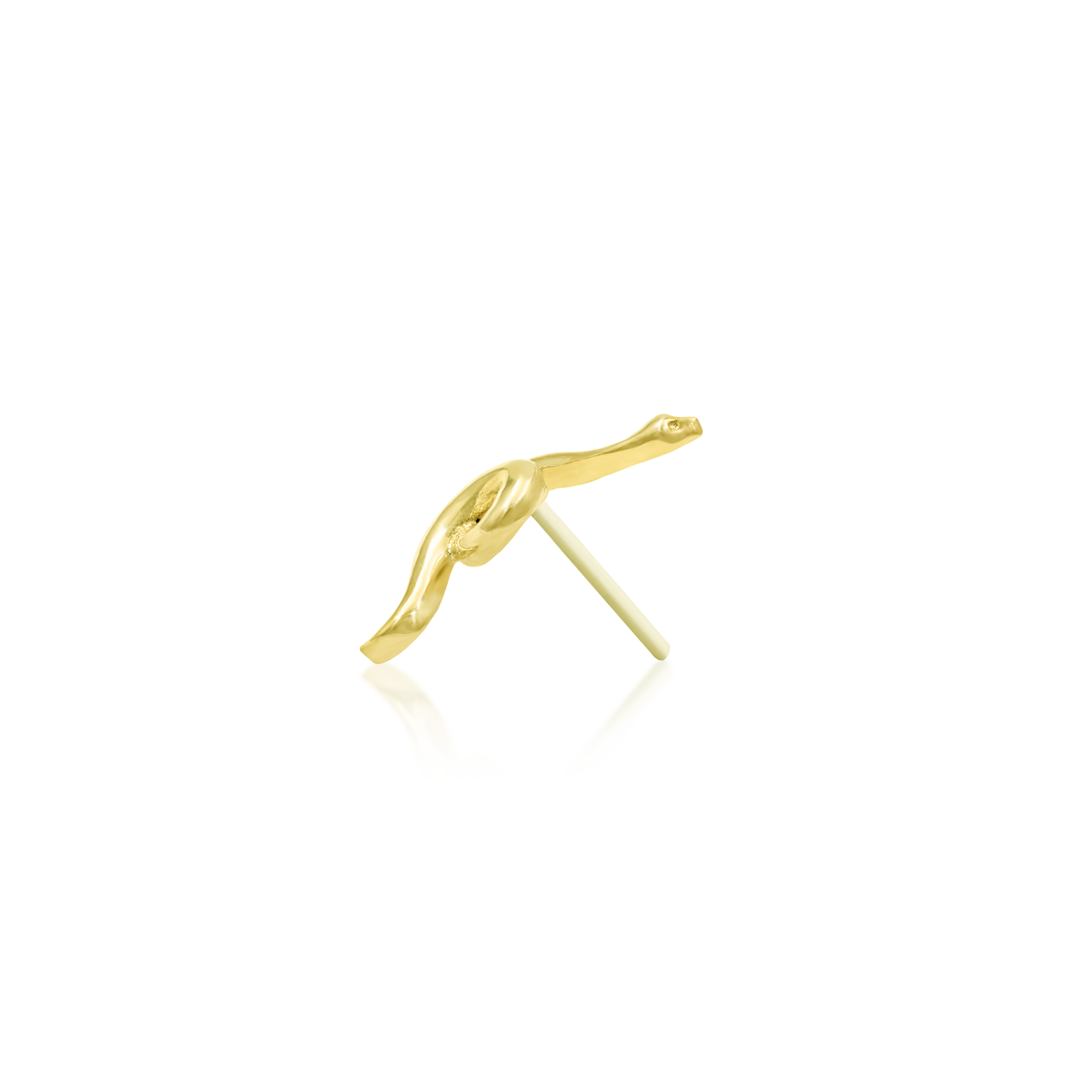 Snake in 14k Gold by Junipurr