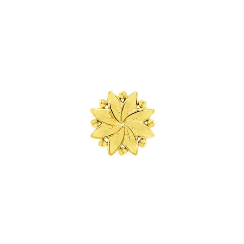 Southern Belle Flower in 14k Gold by Junipurr
