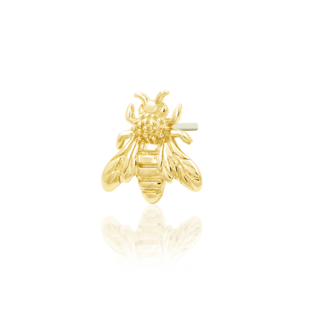 Wasp in 14k gold by Junipurr