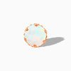 White Opal Crown-set in 14k Rose Gold by Junipurr