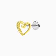 For Your Sleeve Heart in 14k Gold by Junipurr